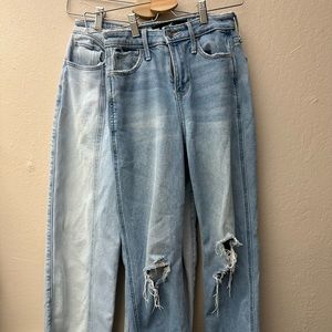 2 pairs Hollister Jeans. Size 00.